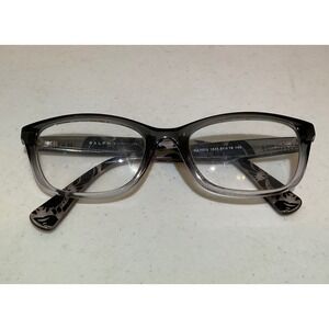 Ralph Lauren RA7072 1511 Grey Gradient Floral Eyeglasses Frames Only 51-18-140